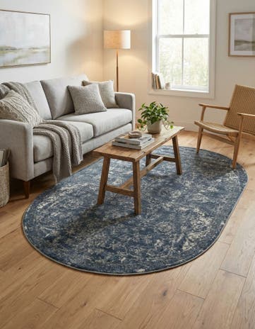 4' 1 x 6' 1 Oregon Oval Rug