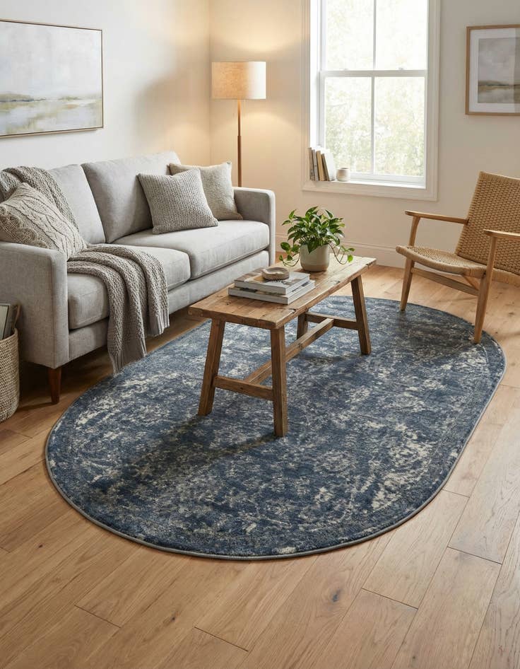 Detail image of  4' 1 x 6' 1 Oregon Oval Rug