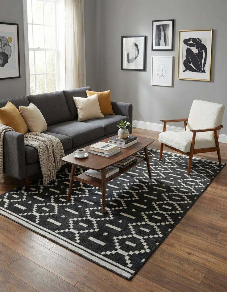 Detail image of  5' x 8' Oslo Rug