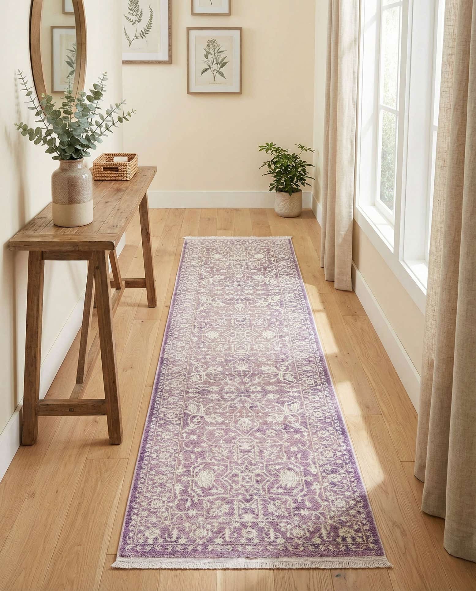 2' 7 x 10' New Vintage Runner Rug