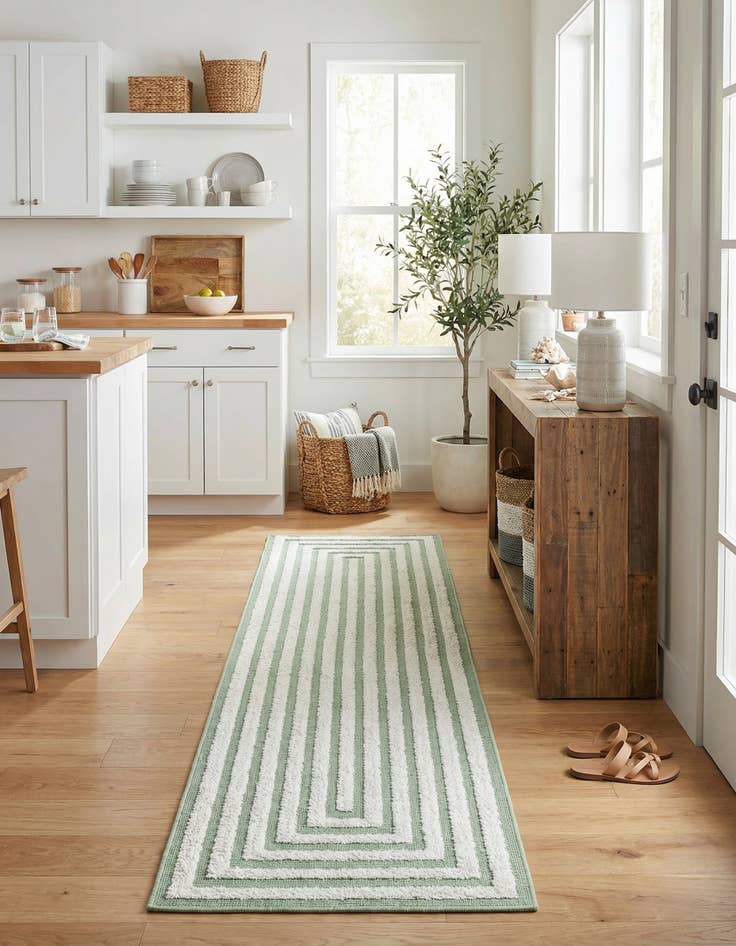 Detail image of  2' 3 x 8' Sabrina Soto Casa Toluca Runner Rug