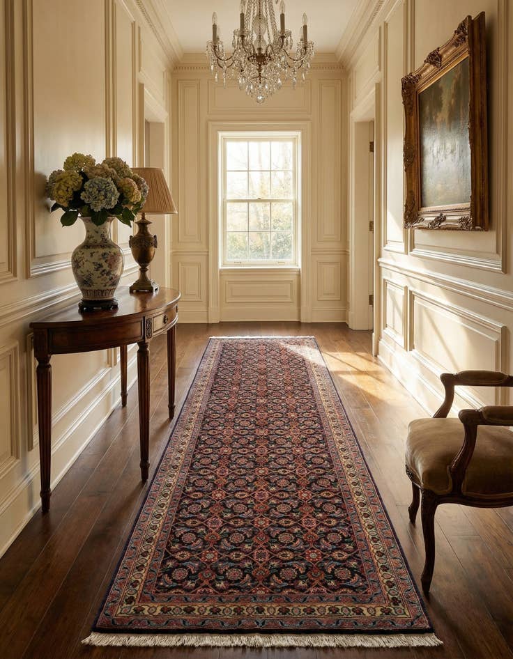 Detail image of 2' 2 x 6' 6 Tabriz Runner Rug