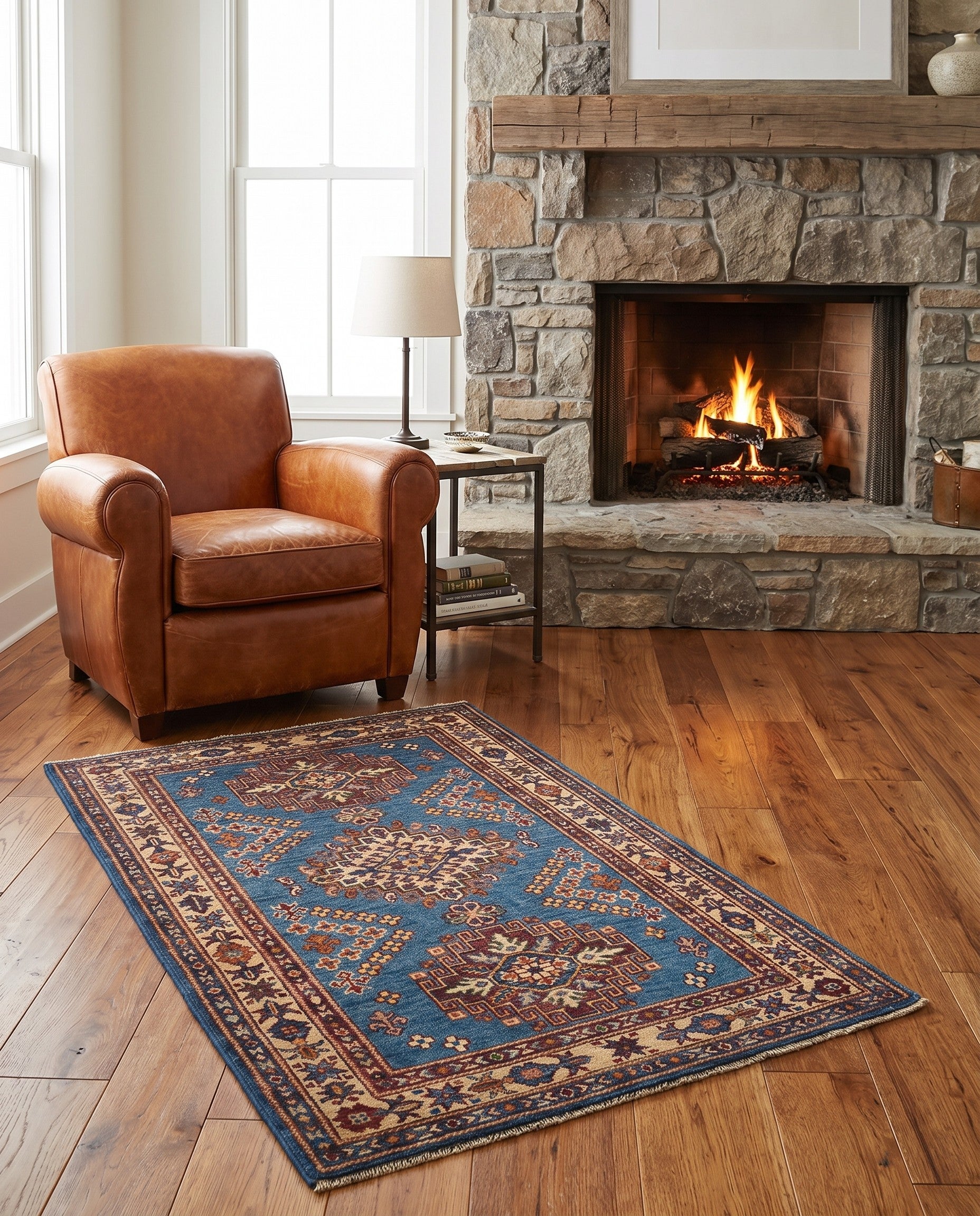 2' 8 x 4' 2 Hand Knotted Kazak Rug