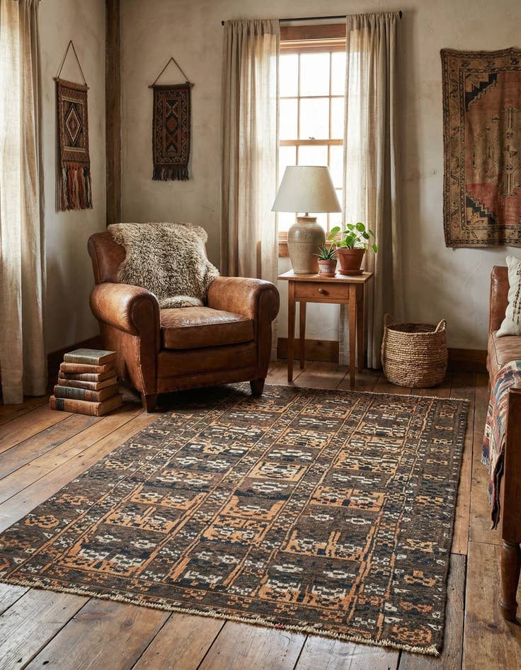 Detail image of 2' 11 x 5' 2 Balouch Rug