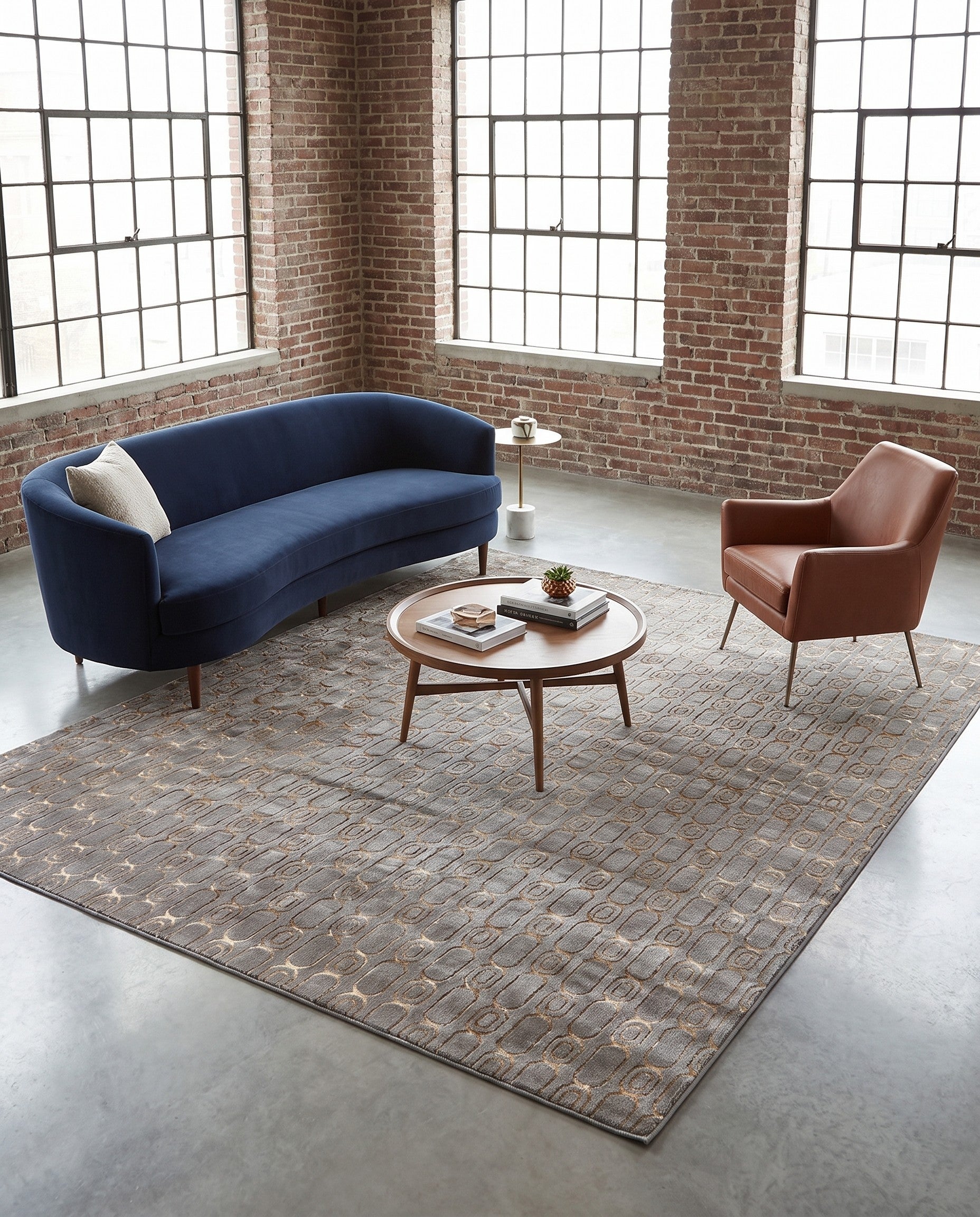 10' x 10' Vogue Geo Square Rug