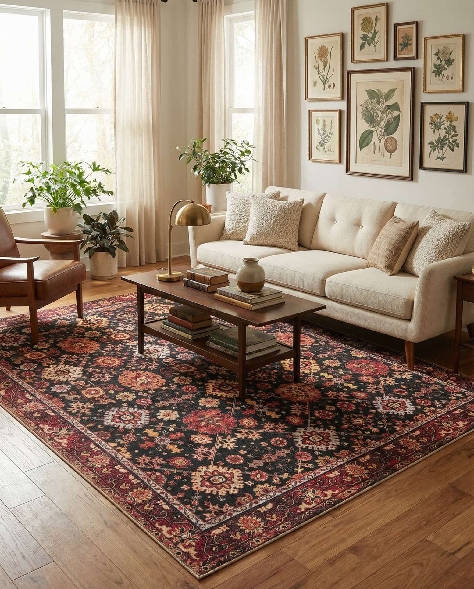 7' 10 x 10' Washable Timeless Rug