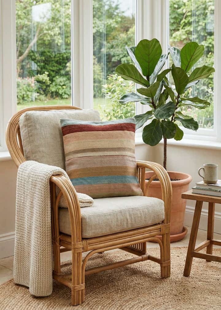 2' 5 x 2' 6 Hand Woven Pillow Wool Square Rug
