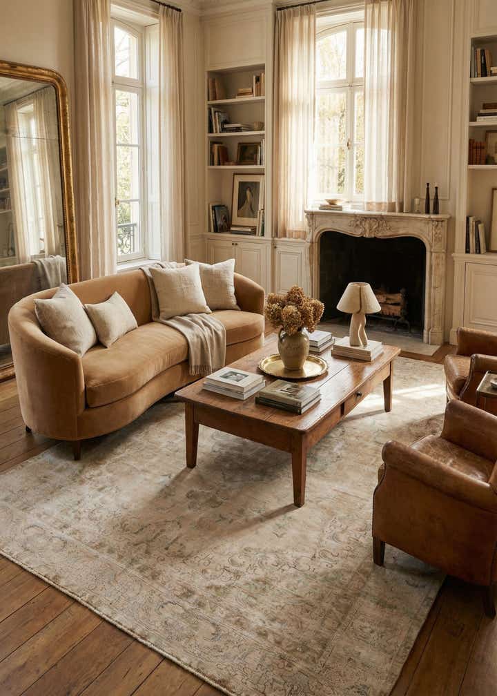 8' 2 x 11' 2 Hand Knotted Ultra Vintage Persian Wool Rug