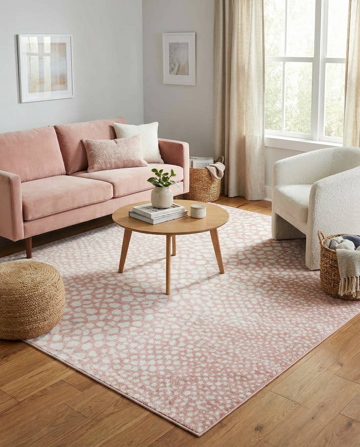 Detail image of 7' 10 x 7' 10 Kamala Washable Square Rug
