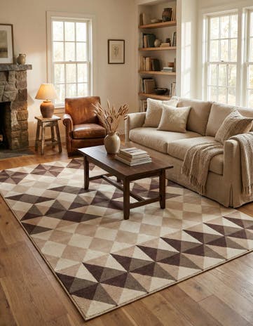 6' 7 x 9' 9 Reproduction Gabbeh Rug