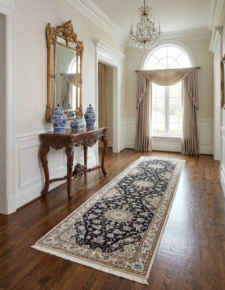 Detail image of 2' 4 x 10' 9 Nain Runner Rug