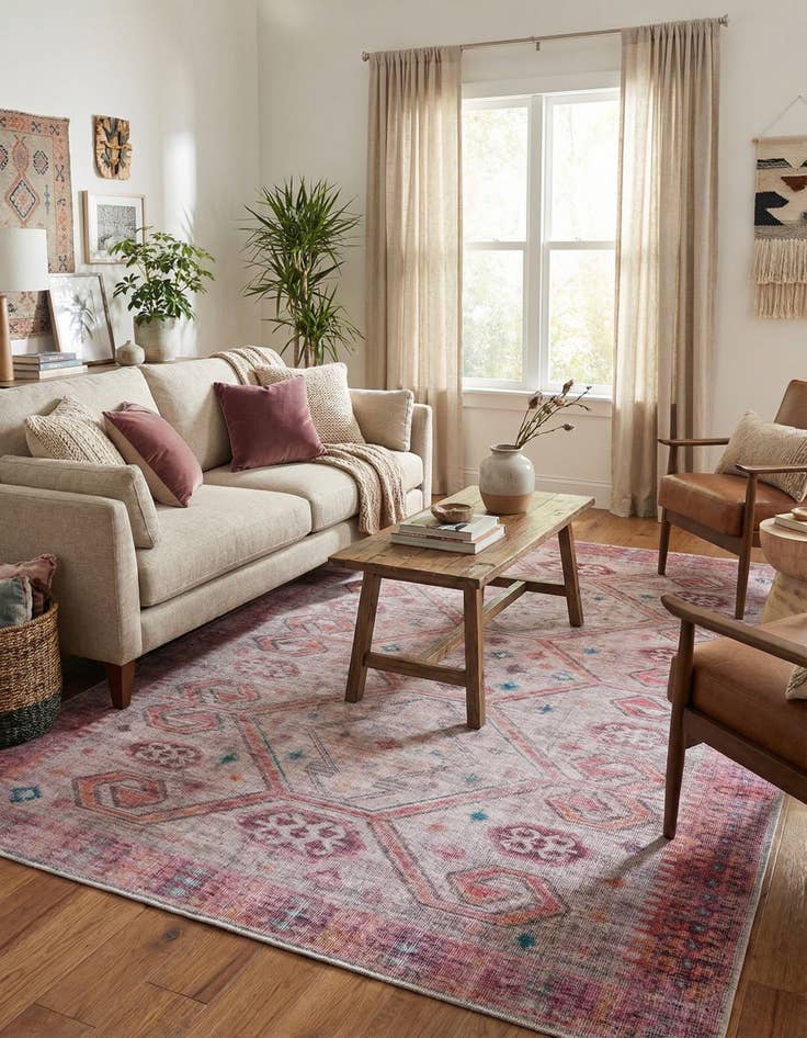 Detail image of 7' 3 x 10'  Washable Sisu Rug