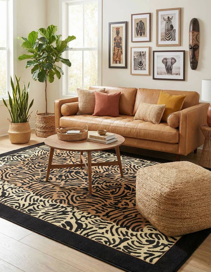 Detail image of 7' x 10' Safari Rug