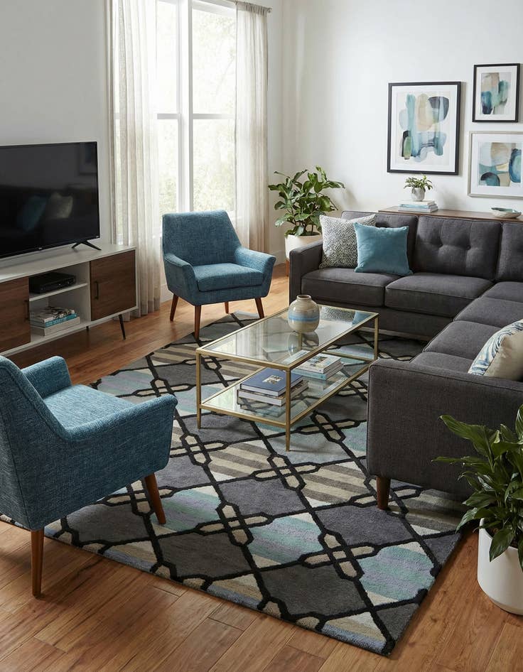 Detail image of  8' 1 x 10' 2 Luna Rug