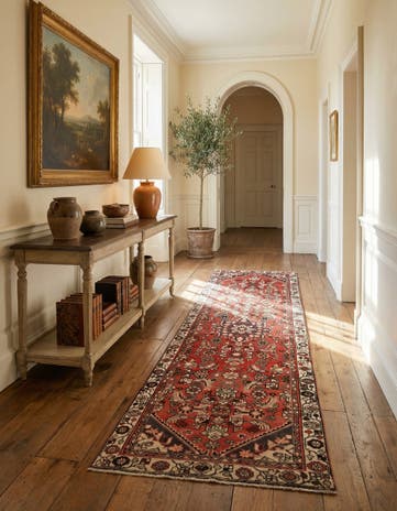 2' 10 x 9' 4 Hamedan Runner Rug