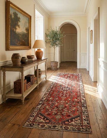 2' 10 x 9' 4 Hamedan Runner Rug