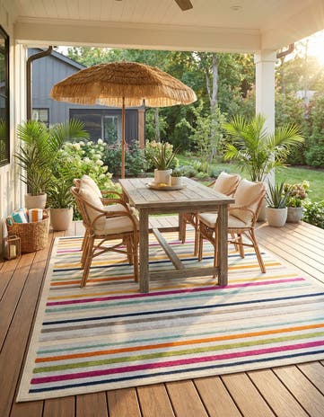 7' x 10' Easy-Clean Aruba Indoor / Outdoor Rug