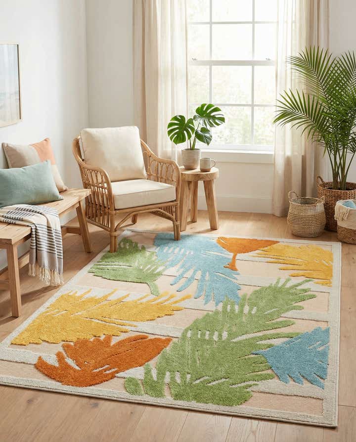 4' x 6' Easy-Clean Aruba Indoor / Outdoor Rug