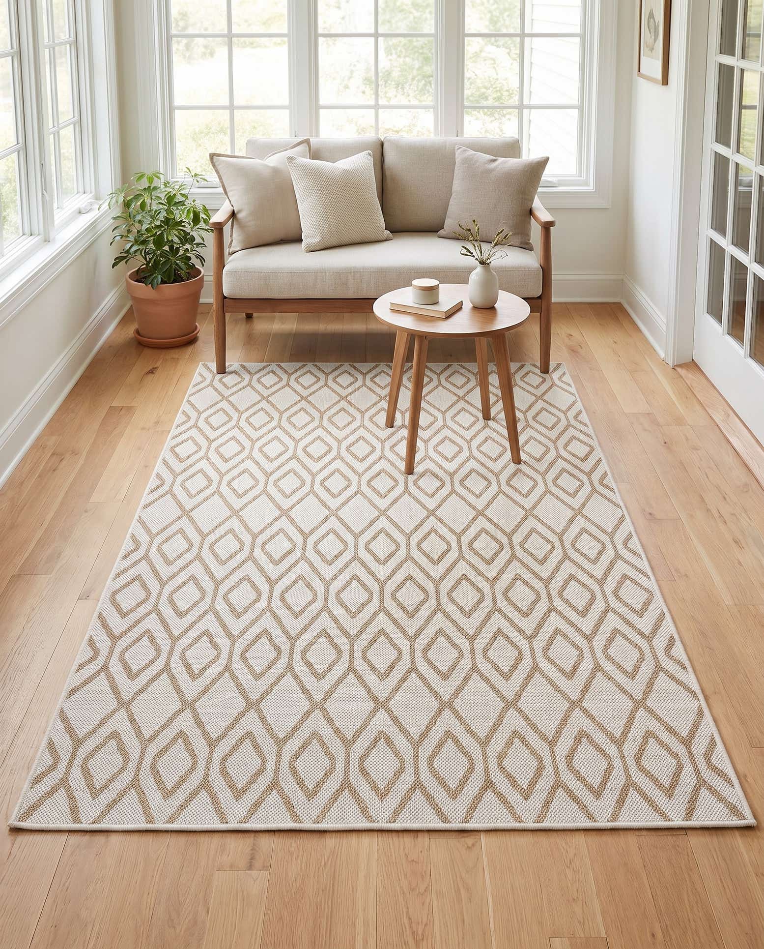 4' x 6' Easy-Clean Jill Zarin Turks and Caicos Indoor / Outdoor Rug