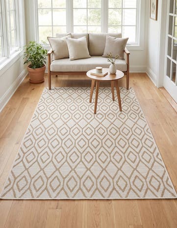 4' x 6' Easy-Clean Jill Zarin Turks and Caicos Indoor / Outdoor Rug