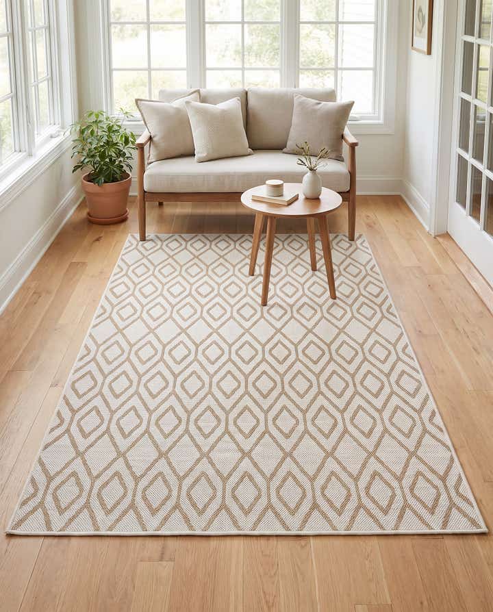 4' x 6' Easy-Clean Jill Zarin Turks and Caicos Indoor / Outdoor Rug