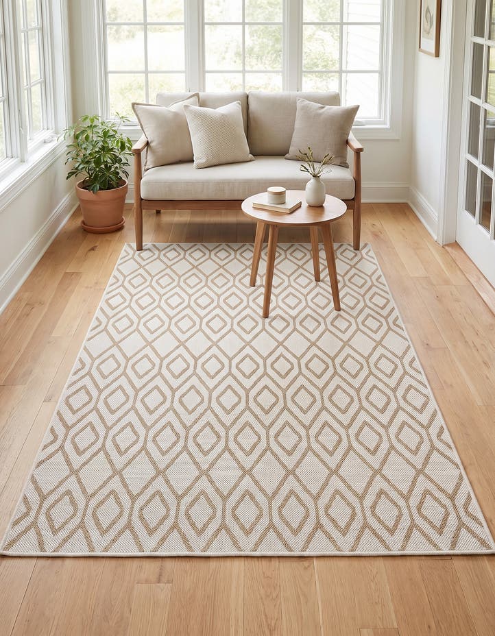 4' x 6' Easy-Clean Jill Zarin Turks and Ca...