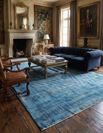9' 8 x 12' 4 Vintage Royal Wool Rug