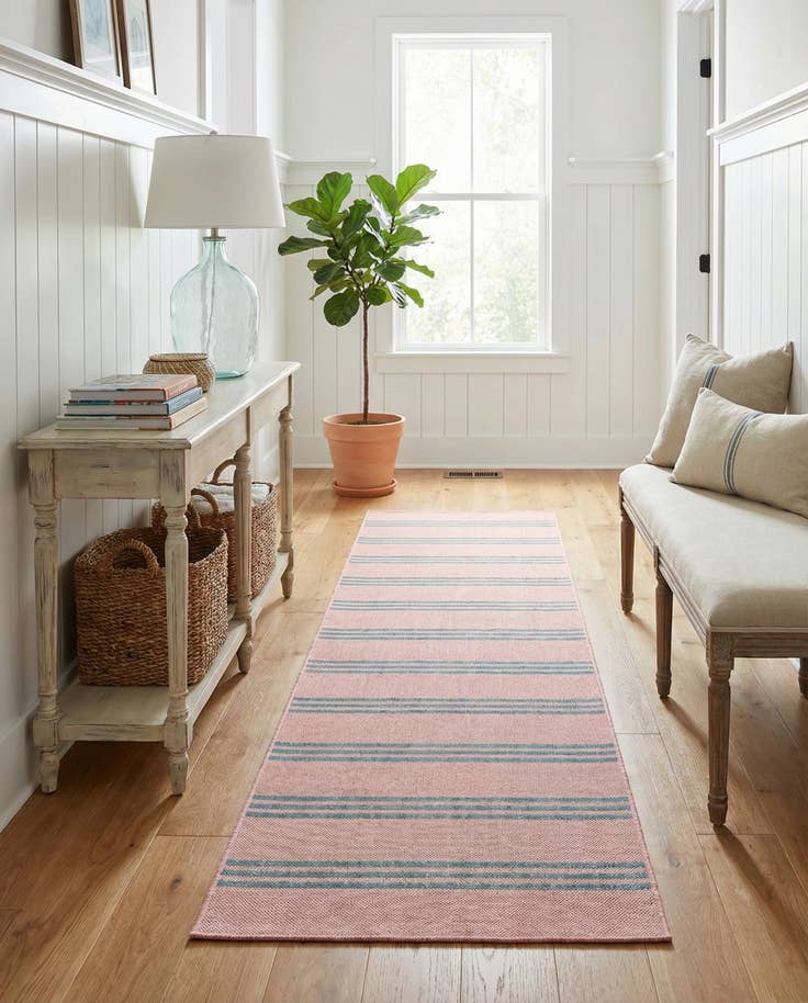 Detail image of 2' x 8' Easy-Clean Jill Zarin Anguilla Indoor / Outdoor Runner Rug