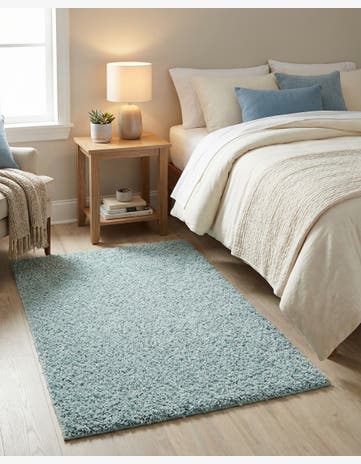 3' 3 x 5' 3 Comfort Solid Shag Rug