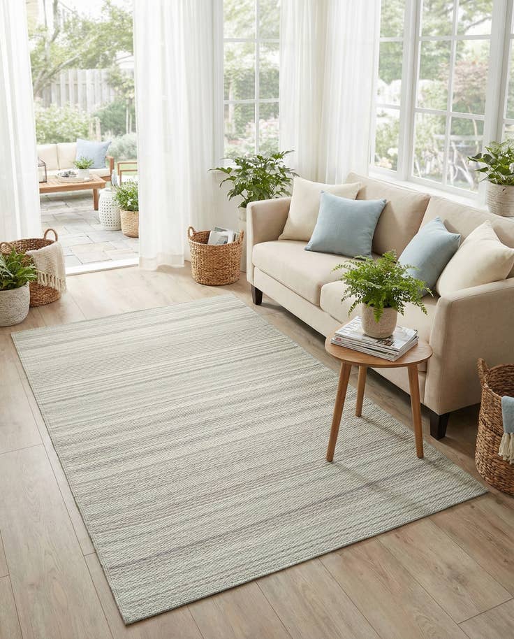Detail image of 4' x 6' Easy-Clean Vista Breeze Indoor / Outdoor Rug