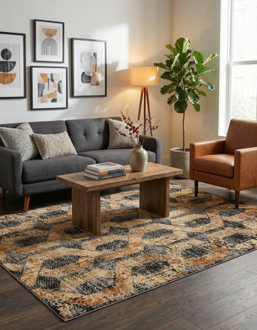 6' x 9' Saturn Rug