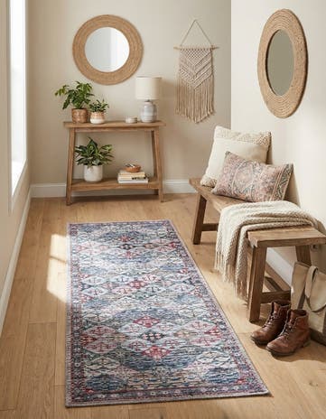 2' x 5' Washable Mangata Runner Rug