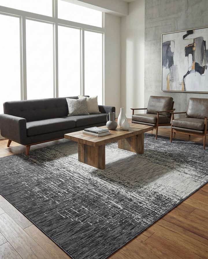 10' x 13' Easy-Clean Modern Indoor / Outdoor Rug