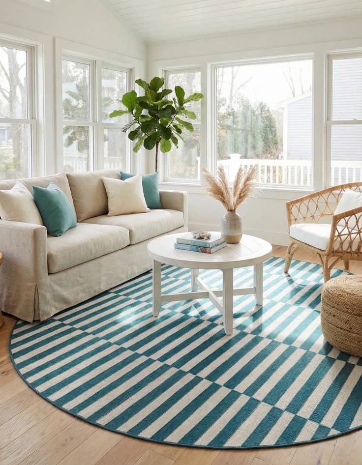 Detail image of 8' x 8' Tribeca Round Rug