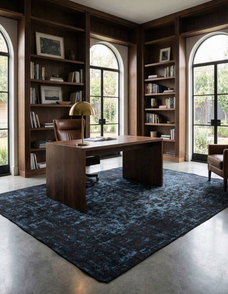 Detail image of  9' 7 x 12' 10 Vintage Royal Wool Rug