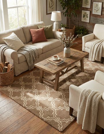5' x 8' Luna Wool Rug
