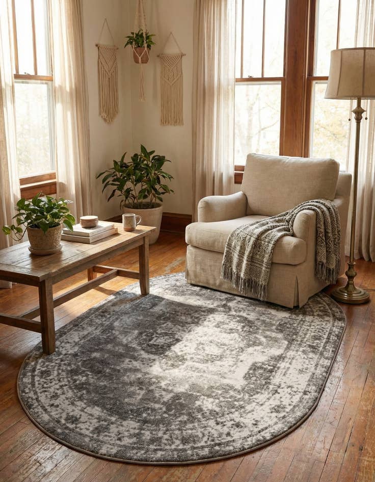 Detail image of  4' 1 x 6' 1 Monte Carlo Oval Rug