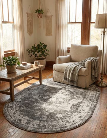4' 1 x 6' 1 Monte Carlo Oval Rug