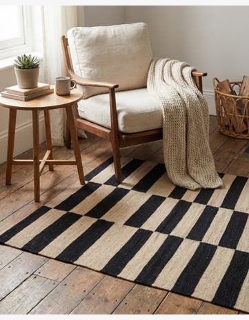 2' 7 x 3' 10 Hand Woven Kilim Modern Wool Rug