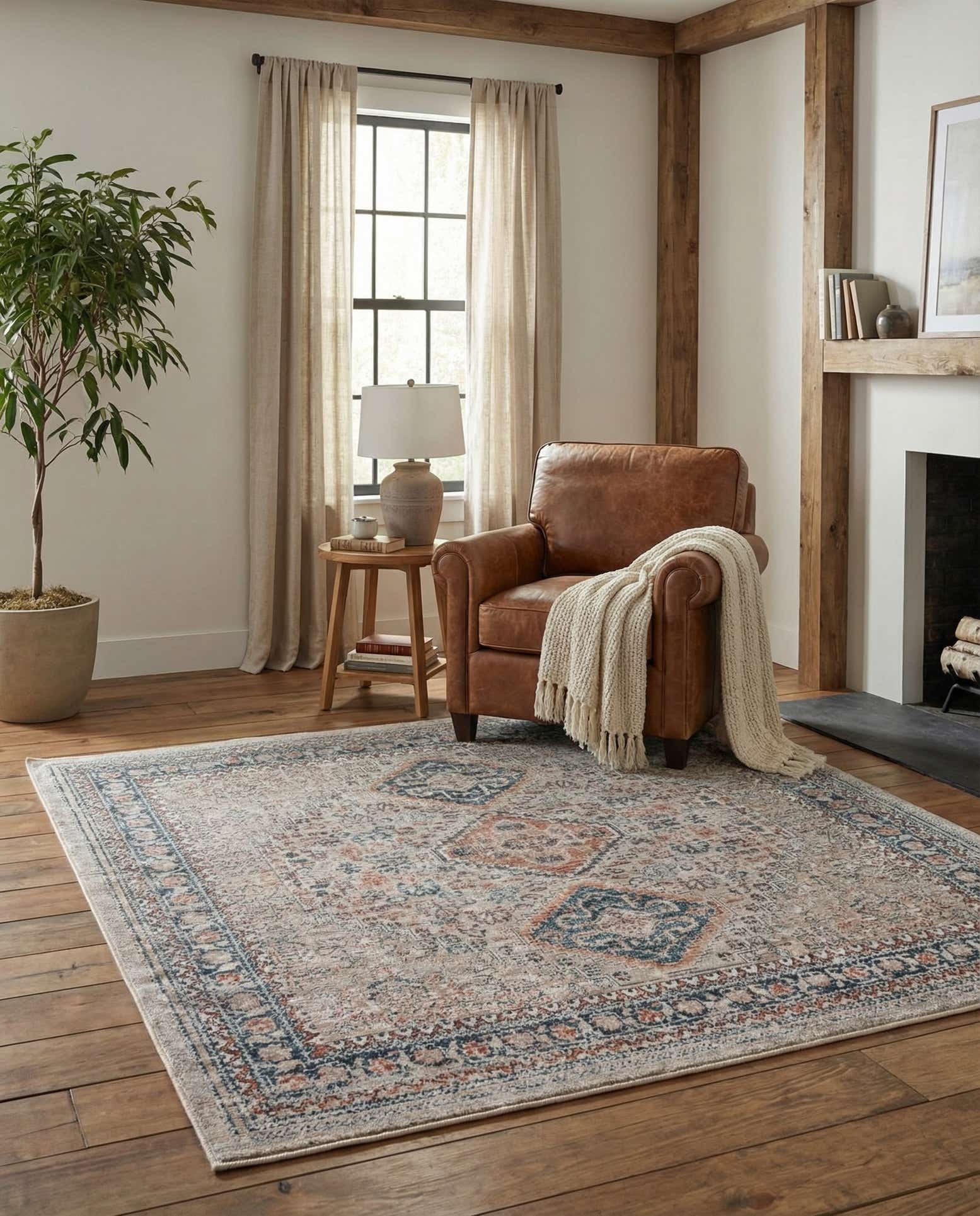 5' 3 x 5' 3 Newport Square Rug