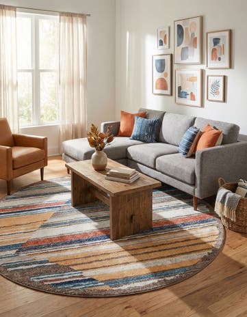 10' x 10' Aramis Round Rug