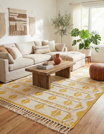 9' x 12' Hand Woven Arizona Wool Rug