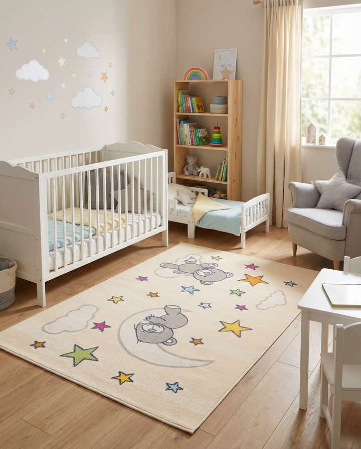 5' 3 x 7' 7 Easy-Clean Indoor / Outdoor Rug