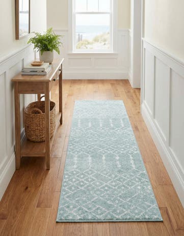 2' x 6' Paxon Trellis Runner Rug