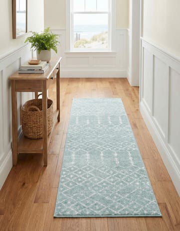 2' x 6' Paxon Trellis Runner Rug