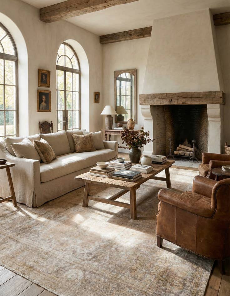 Detail image of  9' 9 x 12' 6  Hand Knotted Ultra Vintage Persian Wool Rug