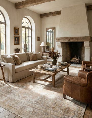 9' 9 x 12' 6 Hand Knotted Ultra Vintage Persian Wool Rug