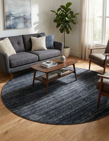 Jill Zarin 6' x 6' Uptown Madison Avenue Round Rug