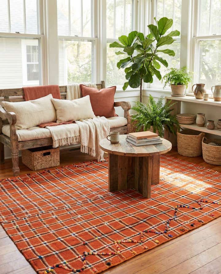 4' 7 x 6' Jajim Rug