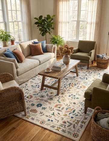 9' x 12' Blossom Rug